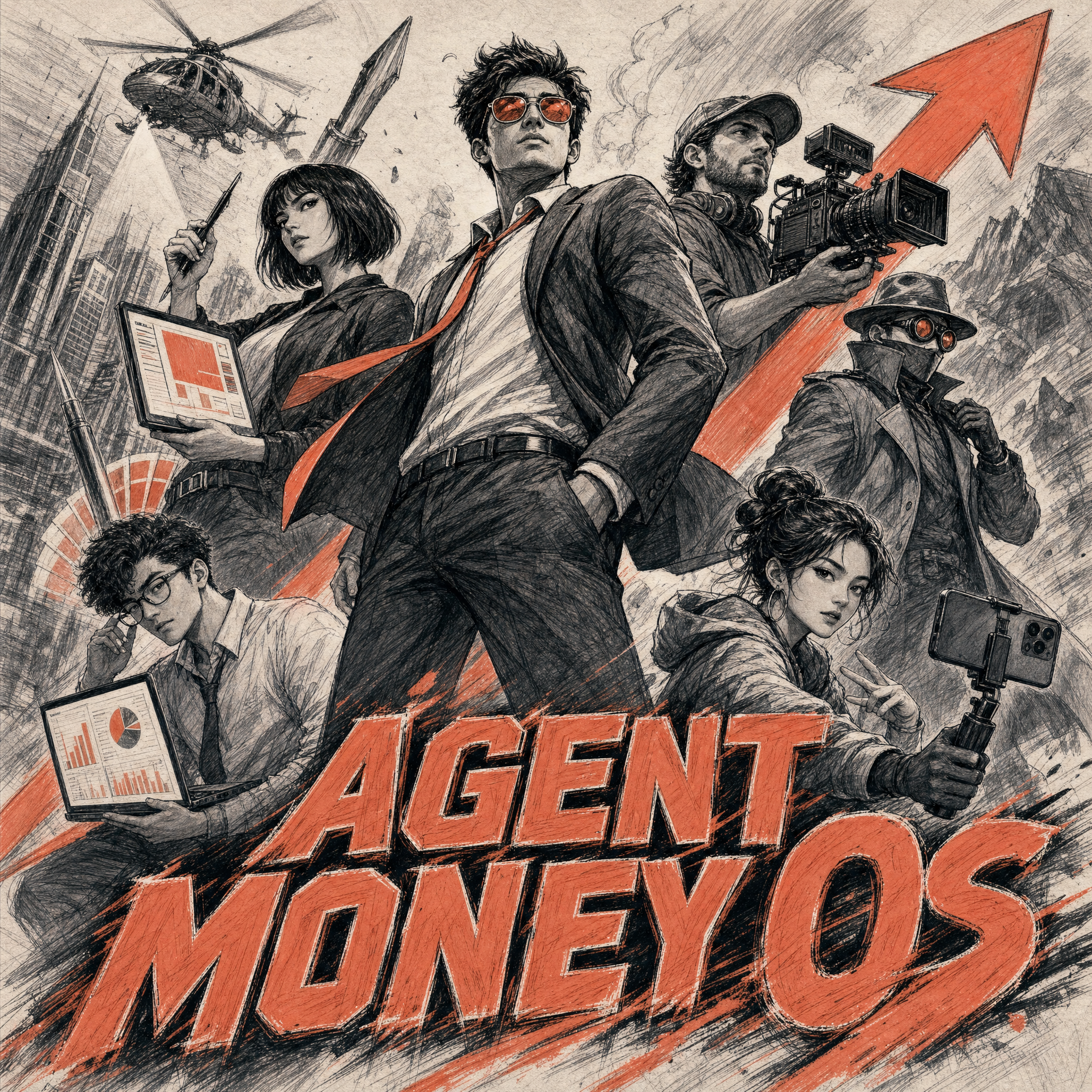 Agent Money OS — the whole crew